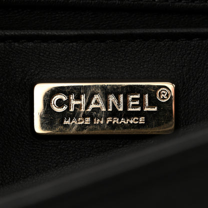 Chanel Galuchat Stingray Small Boy Flap Black 6 of 12