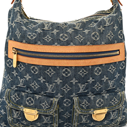 Louis Vuitton Denim Baggy GM Blue 7 of 12