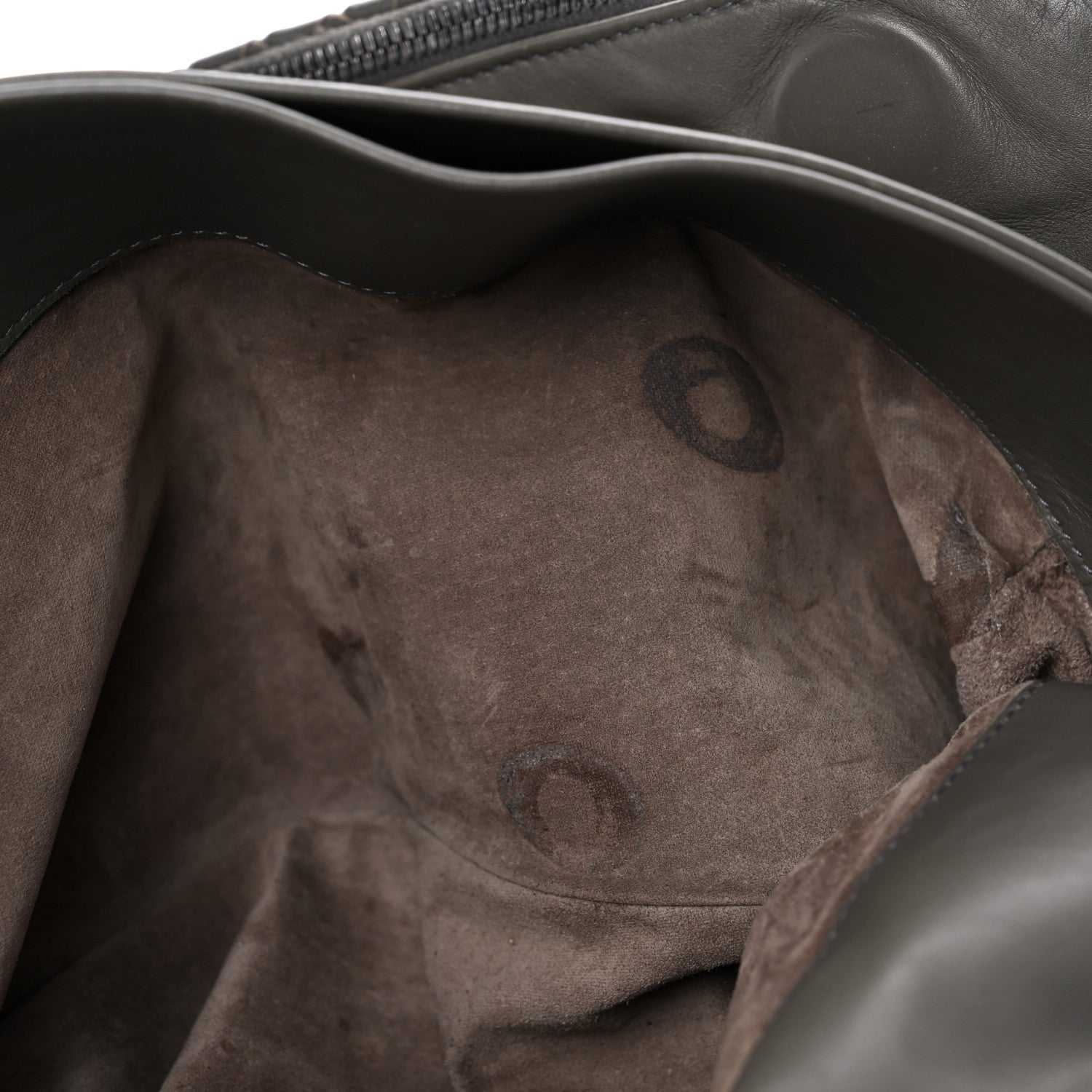Bottega Veneta Calfskin Intrecciato Large Leggero Tote Kaki Fondente 24 of 43