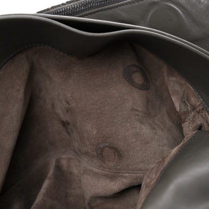 Bottega Veneta Calfskin Intrecciato Large Leggero Tote Kaki Fondente 24 of 43