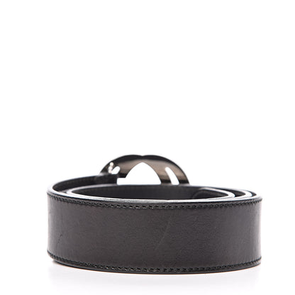 Gucci Calfskin Interlocking G 40mm Belt 90 36 Black 3 of 7