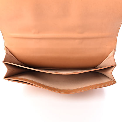 Hermes Vache Natural Sac a Depeche 38 Briefcase 6 of 20