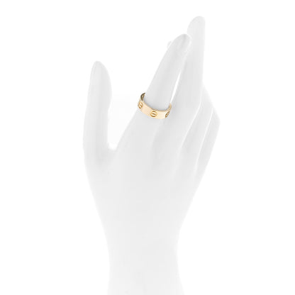 Cartier 18K Yellow Gold 5.5mm LOVE Ring 53 6.5 2 of 5