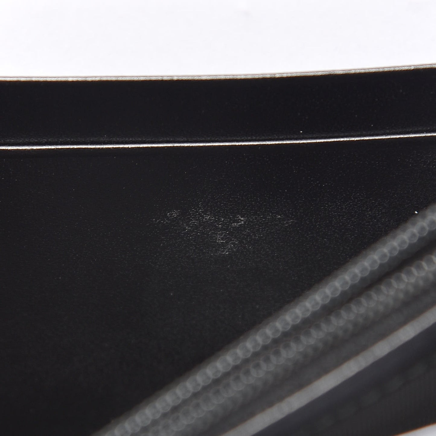 Calfskin Buckle Wallet Black