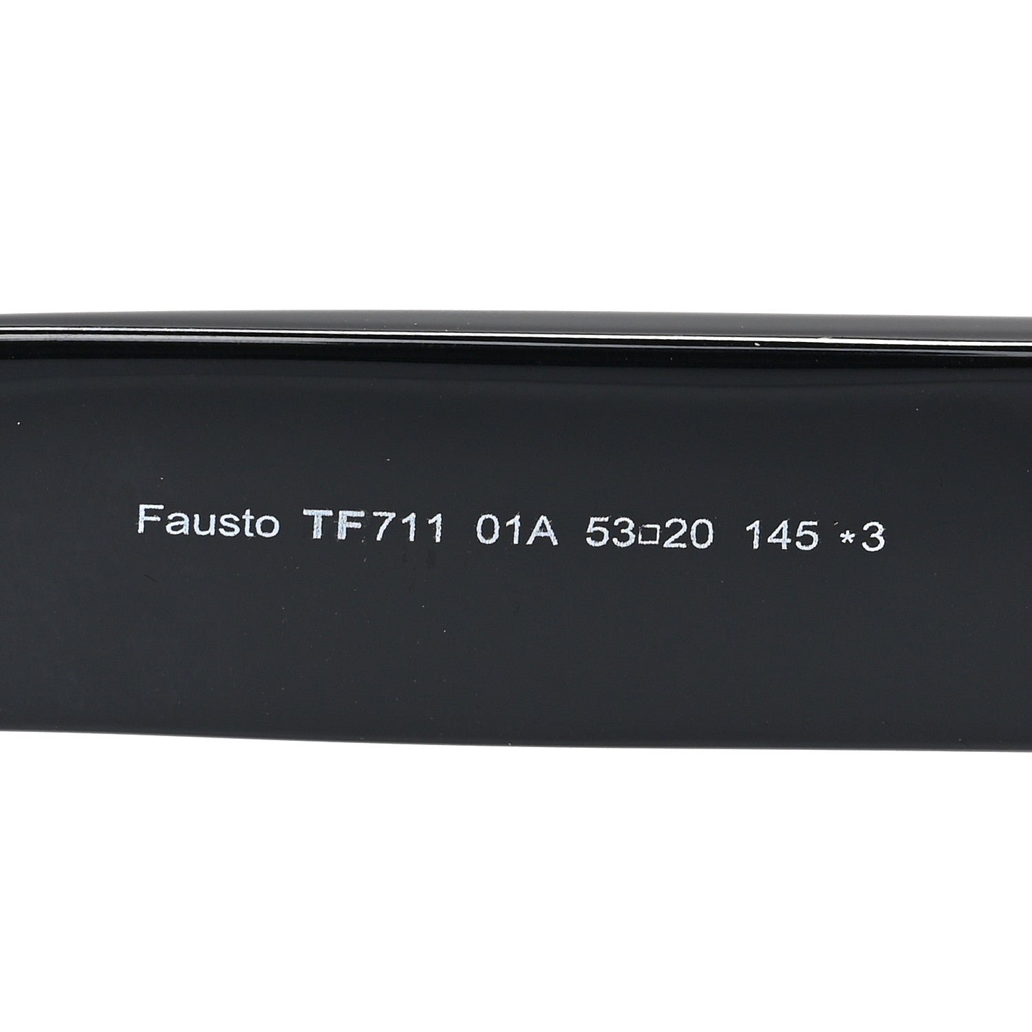 Tom Ford Acetate Fausto Sunglasses TF711 Black 6 of 6