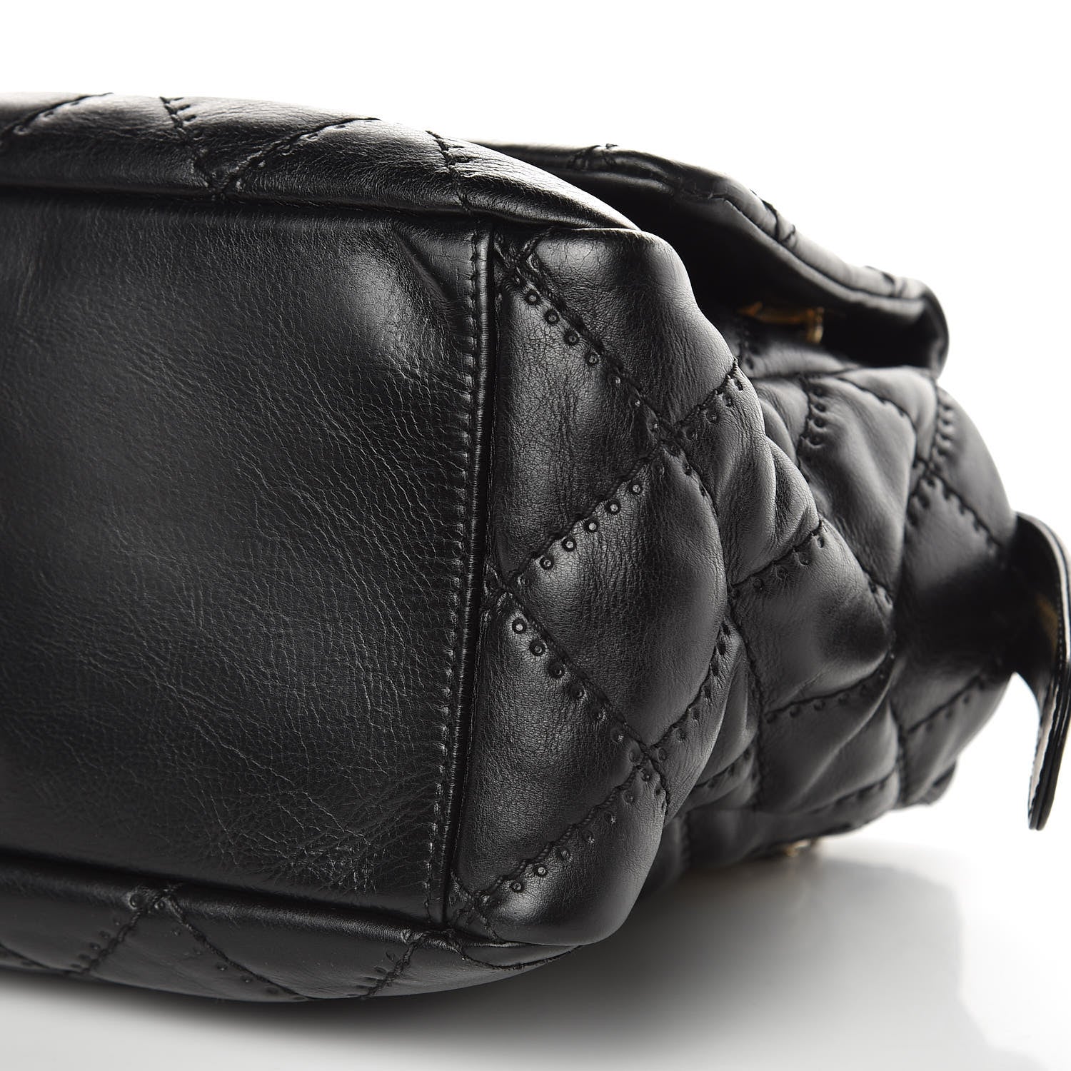 Chanel Calfskin Quilted Retro Chain Camera Case Black 10 of 16