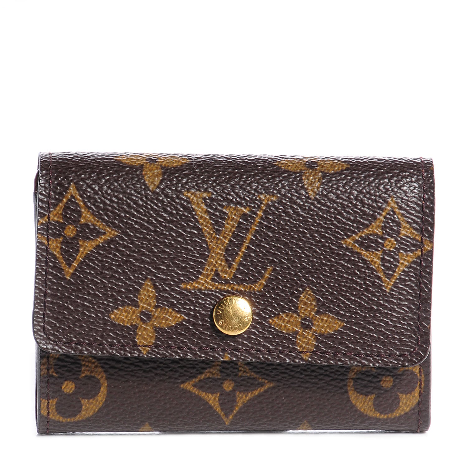 Louis Vuitton Monogram Porte-Monnaie Plat Coin Purse 1 of 8