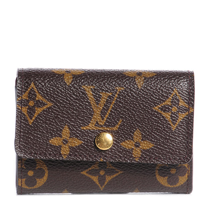 Louis Vuitton Monogram Porte-Monnaie Plat Coin Purse 1 of 8