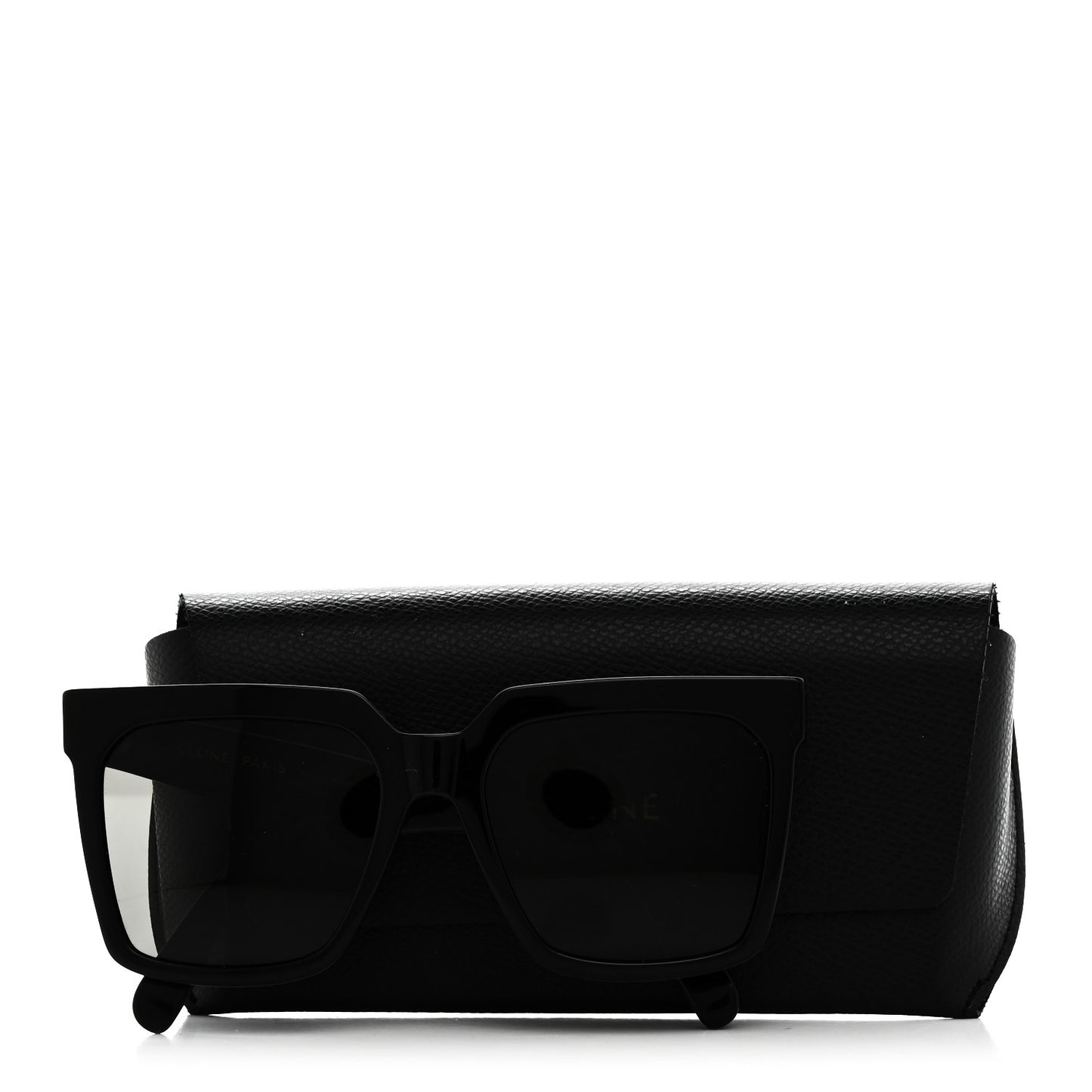 Acetate Polarized Oversized Sunglasses CL4055IN Black