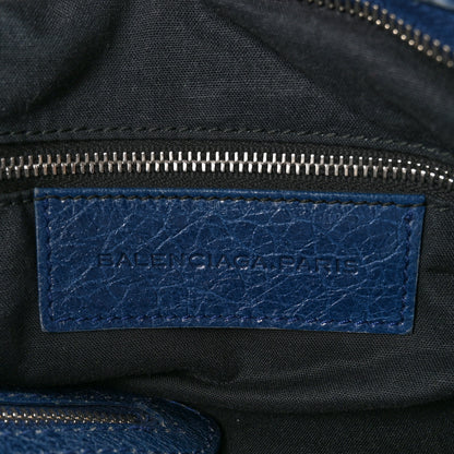 Balenciaga Agneau Giant 12 Silver Hardware Town Bleu Mineral 7 of 17