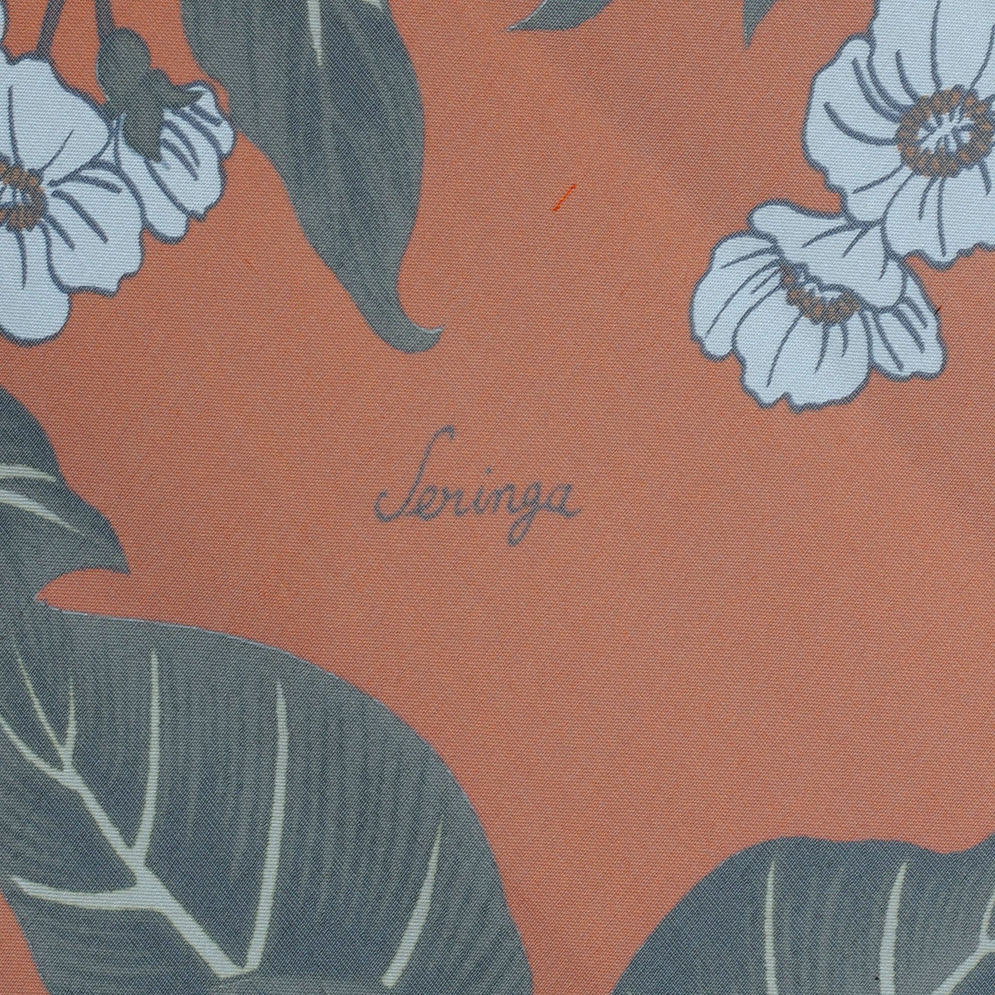 Hermes Silk Mousseline Chevrefeuille 140 Shawl Scarf 4 of 10