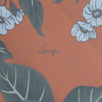Hermes Silk Mousseline Chevrefeuille 140 Shawl Scarf 4 of 10