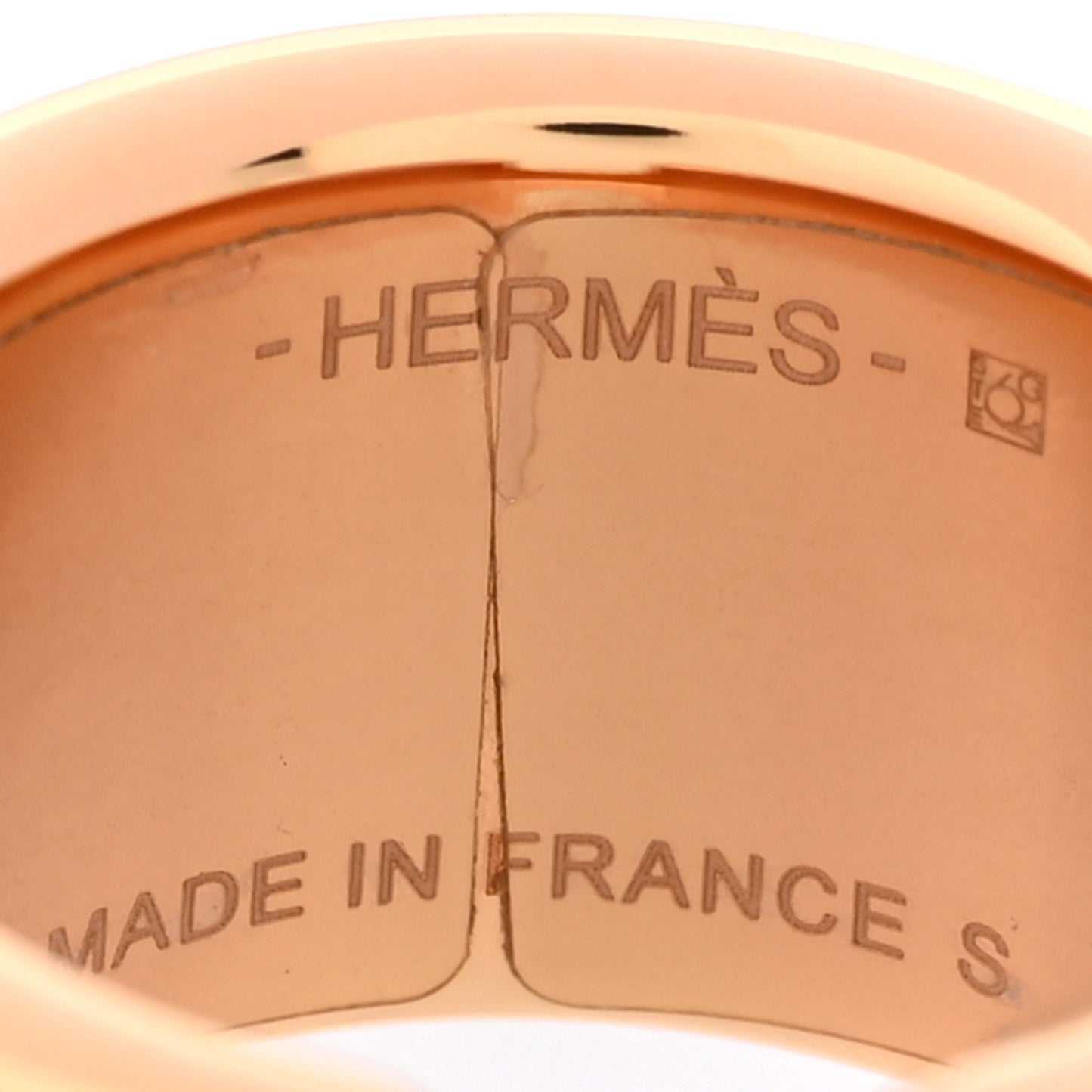 Madame Calfskin Large Olympe Ring S Etoupe