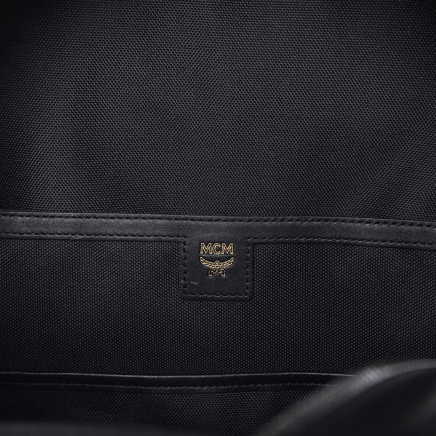 MCM Visetos Baroque Print Medium Stark Backpack Black Sahara 6 of 8