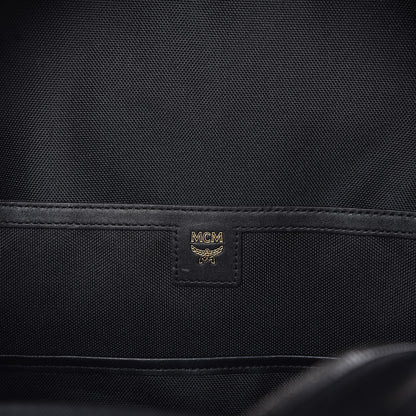 MCM Visetos Baroque Print Medium Stark Backpack Black Sahara 6 of 8