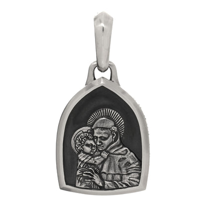 David Yurman Sterling Silver St. Anthony Amulet Pendant 1 of 3