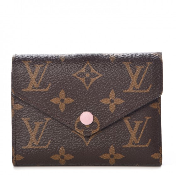 Monogram Victorine Wallet Rose Ballerine