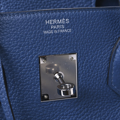 Hermes Togo Birkin 35 Deep Bleu 6 of 11
