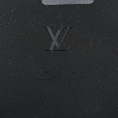 Louis Vuitton Calfskin Oversized Chain Academy Loafers 39 Black 6 of 7