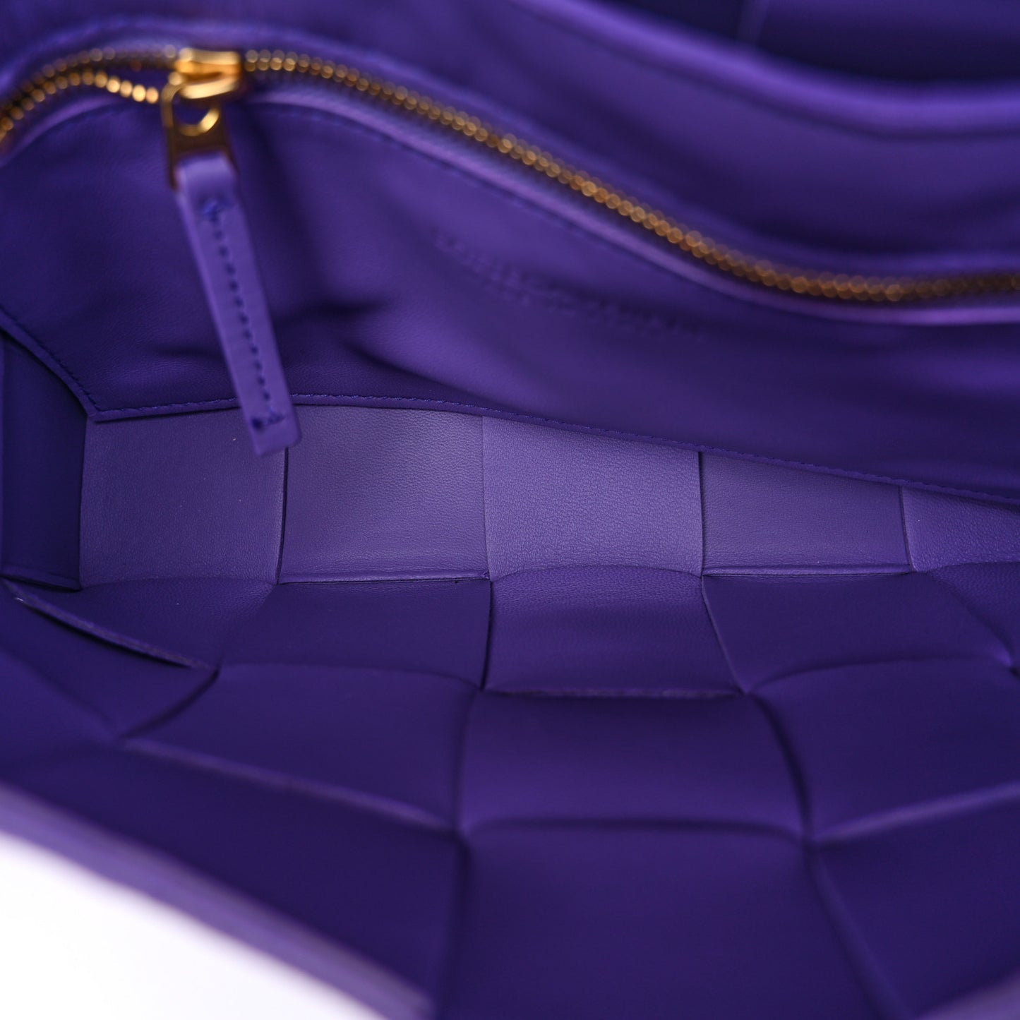 Lambskin Maxi Intrecciato Cassette Crossbody Bag Purple