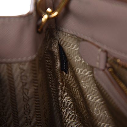 Prada Saffiano Medium Galleria Double Zip Tote Cammeo 8 of 14