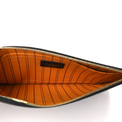 Louis Vuitton Monogram Giant Jungle Neverfull MM GM Pochette Black 5 of 8