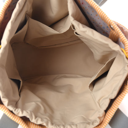 Hermes Cotton Canvas Passe-Passe Nappy Tote Bag Miel 5 of 9