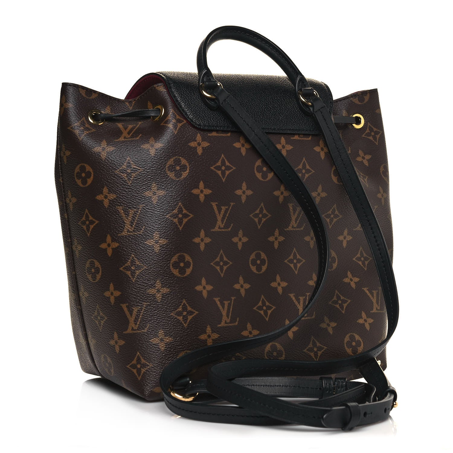 Louis Vuitton Monogram Montsouris PM Black 3 of 14