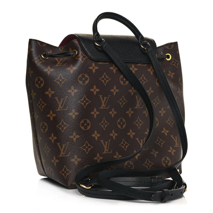 Louis Vuitton Monogram Montsouris PM Black 3 of 14