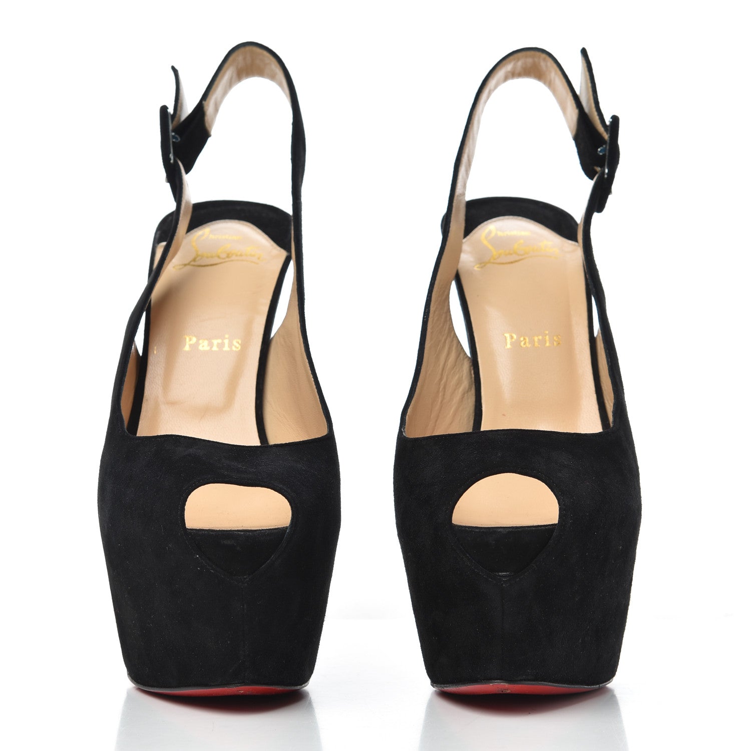 Christian Louboutin Veau Velours Tartarina 160 Pumps 39.5 Black 2 of 18