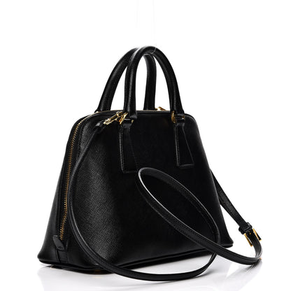 Prada Saffiano Lux Small Promenade Tote Black 4 of 13