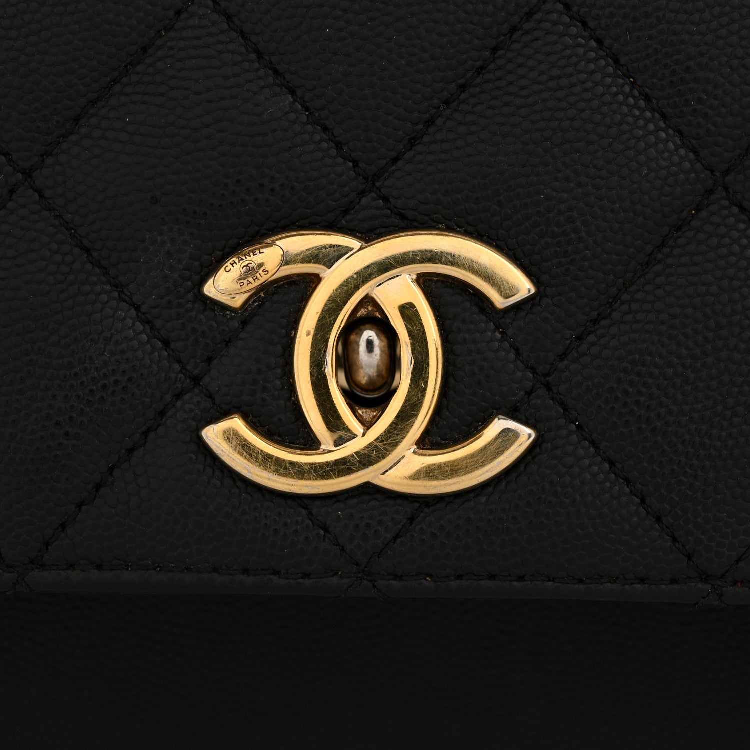 Chanel Caviar Quilted Large Business Affinity Flap Black 12 of 14