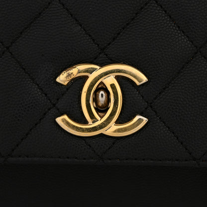 Chanel Caviar Quilted Large Business Affinity Flap Black 12 of 14