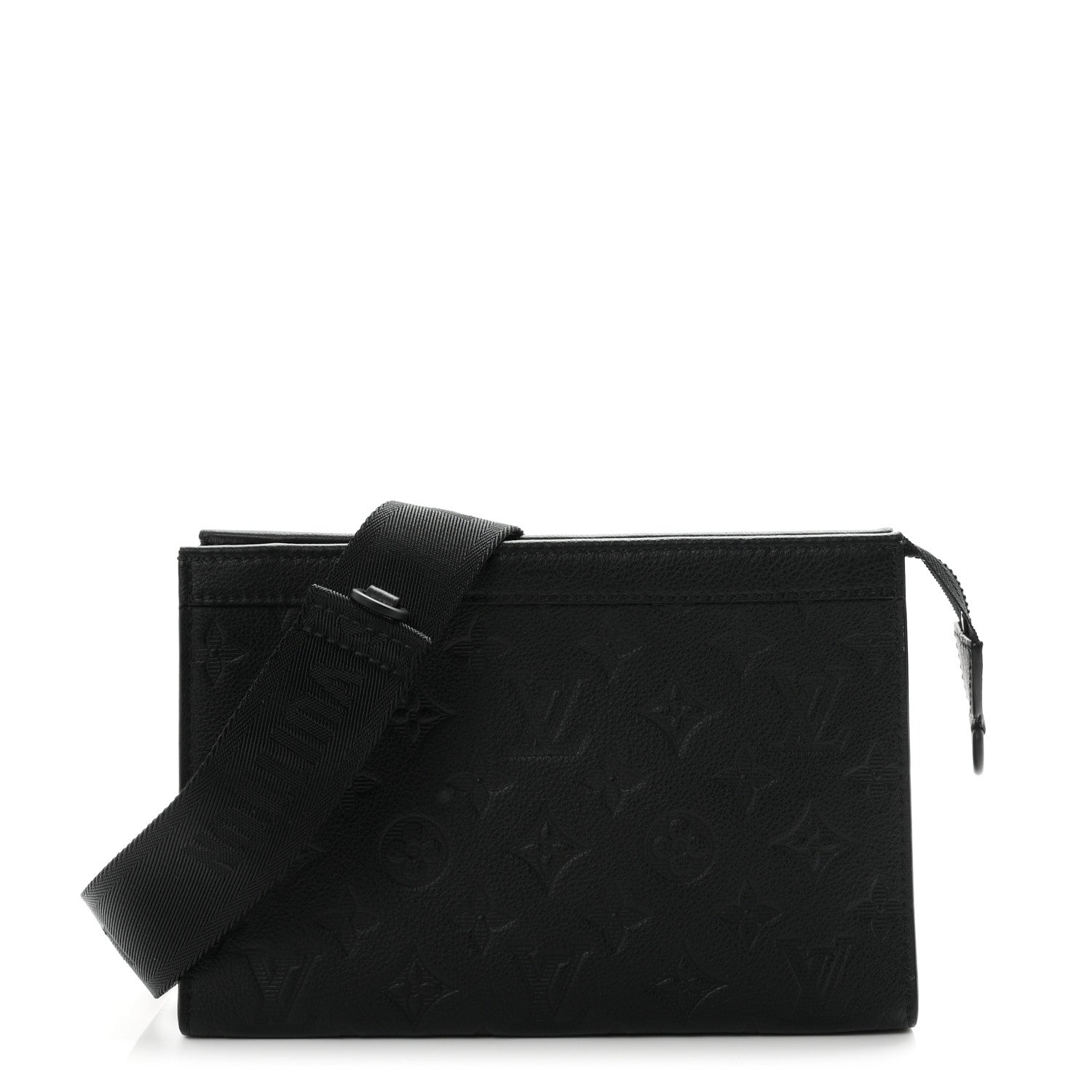 Louis Vuitton Calfskin Monogram Shadow Gaston Wearable Wallet 1 of 11