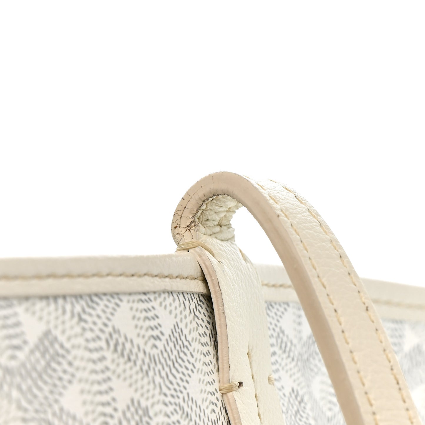Goyardine Artois MM White