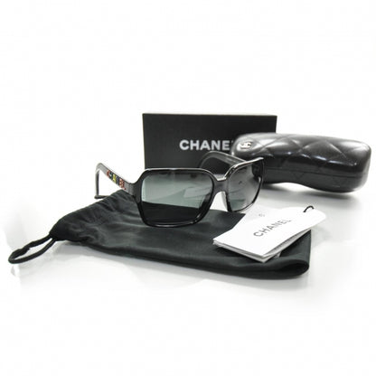 Chanel Rainbow Letter Sunglasses 5139 Black 4 of 8