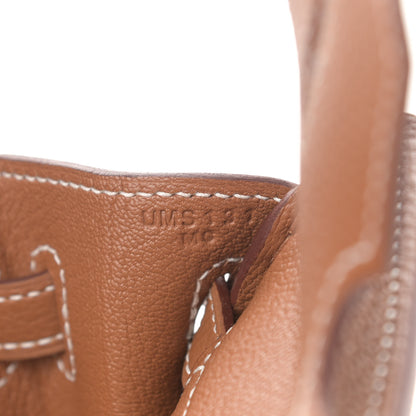 Hermes Togo Birkin 25 Gold 6 of 9
