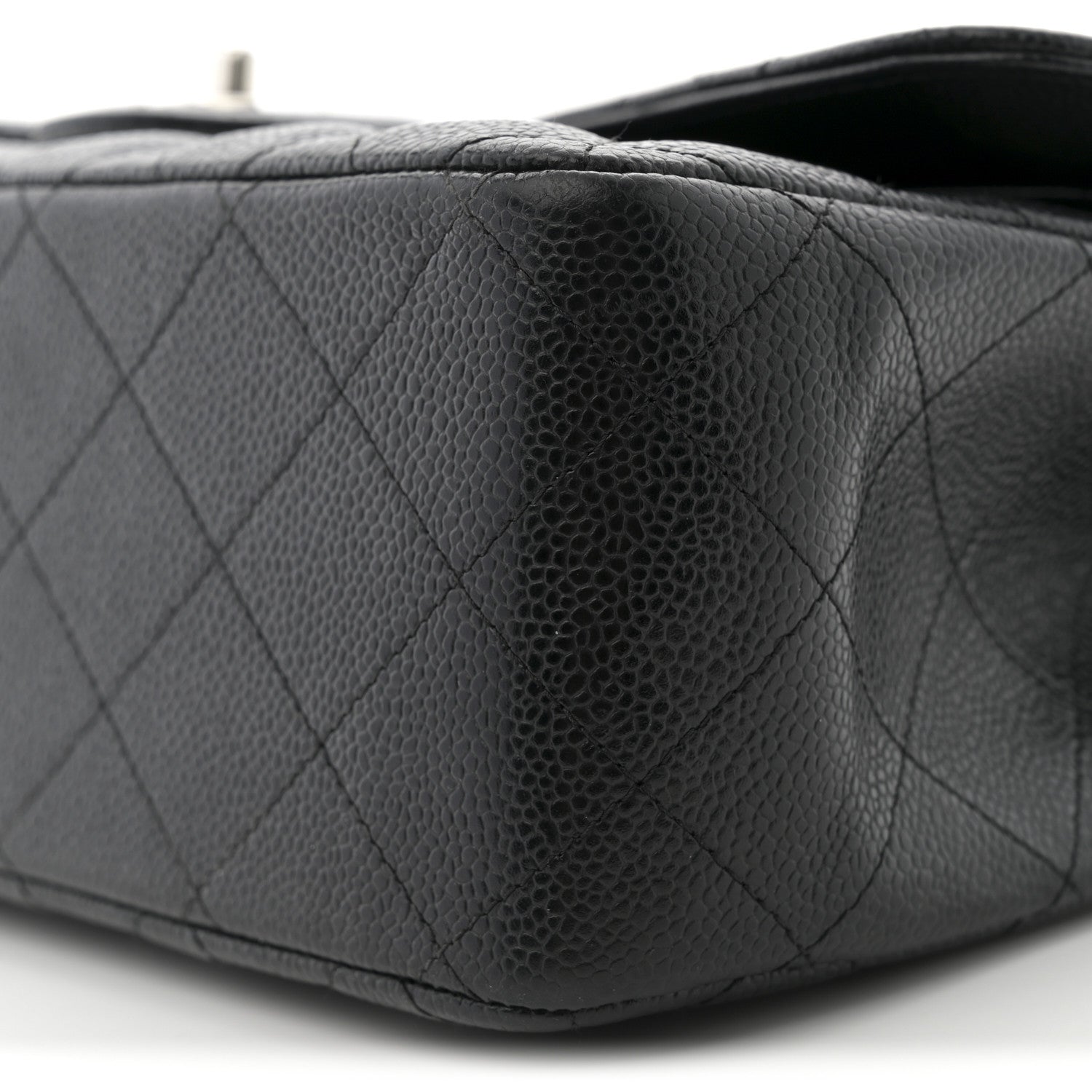 Chanel Caviar Quilted Jumbo Double Flap Black 10 of 10