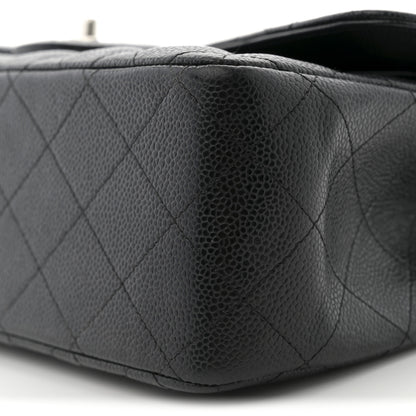 Chanel Caviar Quilted Jumbo Double Flap Black 10 of 10