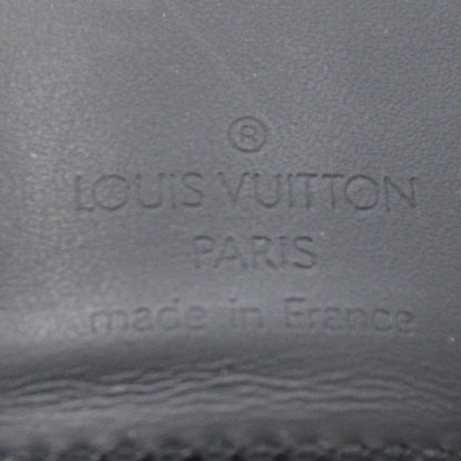 Louis Vuitton Epi Porte-Monnaie Elastique Wallet Black 6 of 7