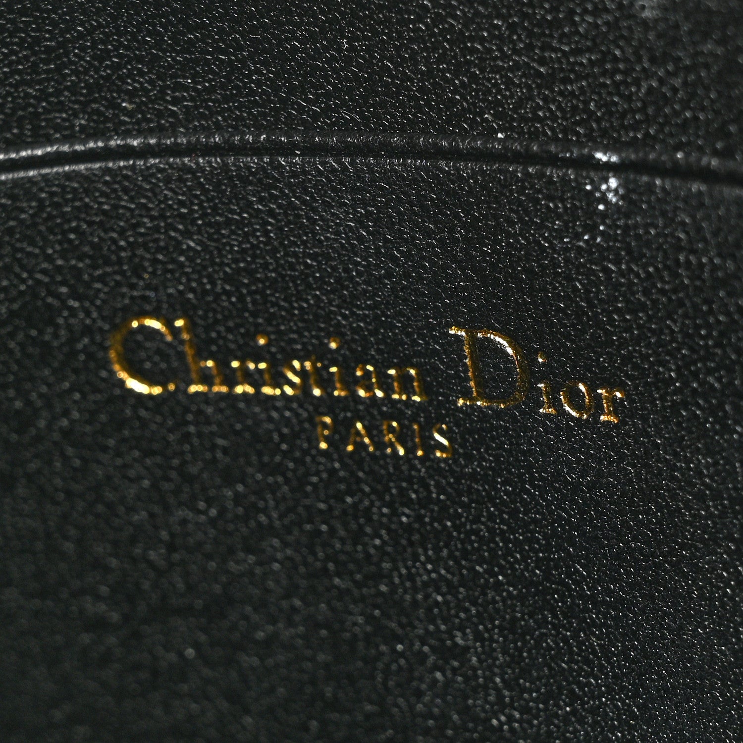 Christian Dior Supple Calfskin Cannage Caro Multifunctional Pouch Black 7 of 12