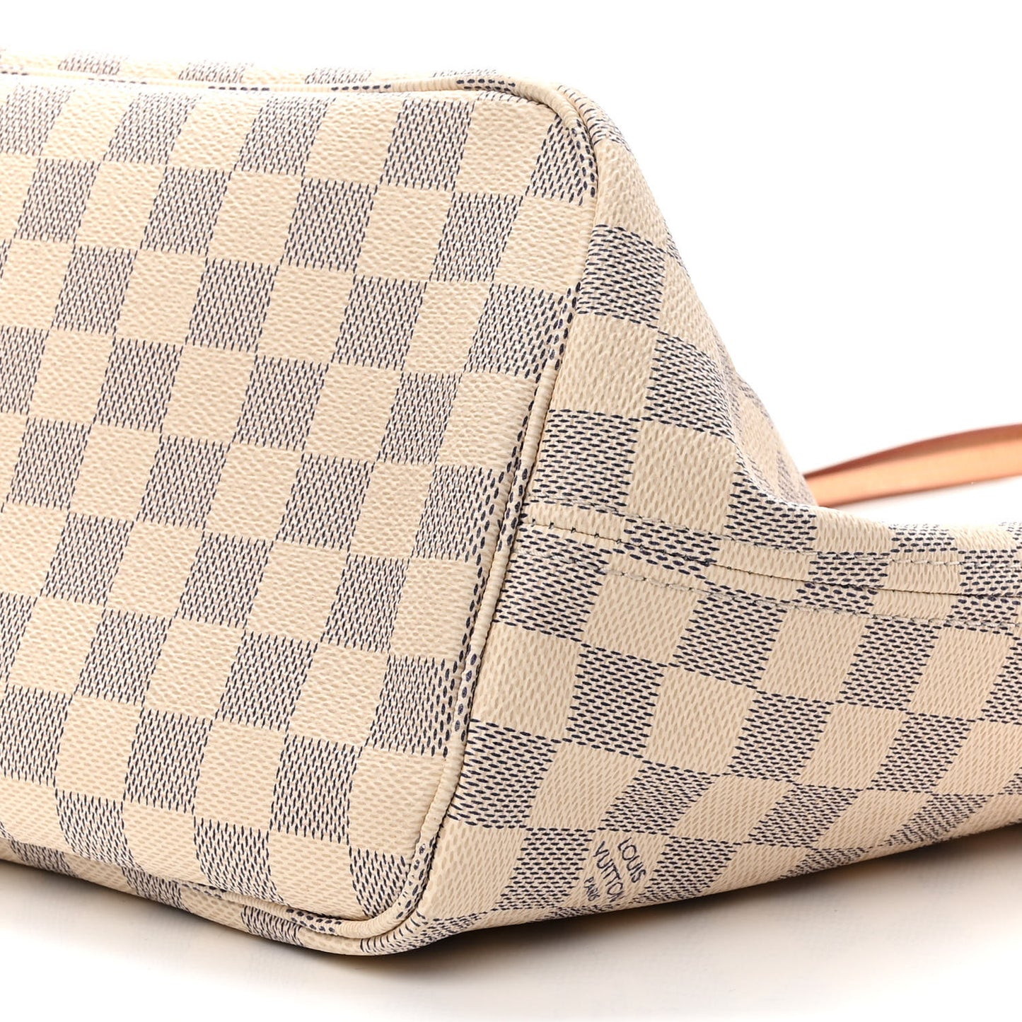 Damier Azur Neo Neverfull MM Rose Ballerine