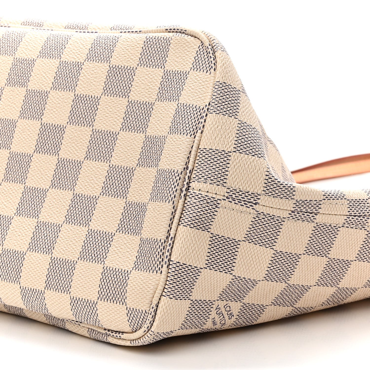 Louis Vuitton Damier Azur Neo Neverfull MM Rose Ballerine 11 of 13
