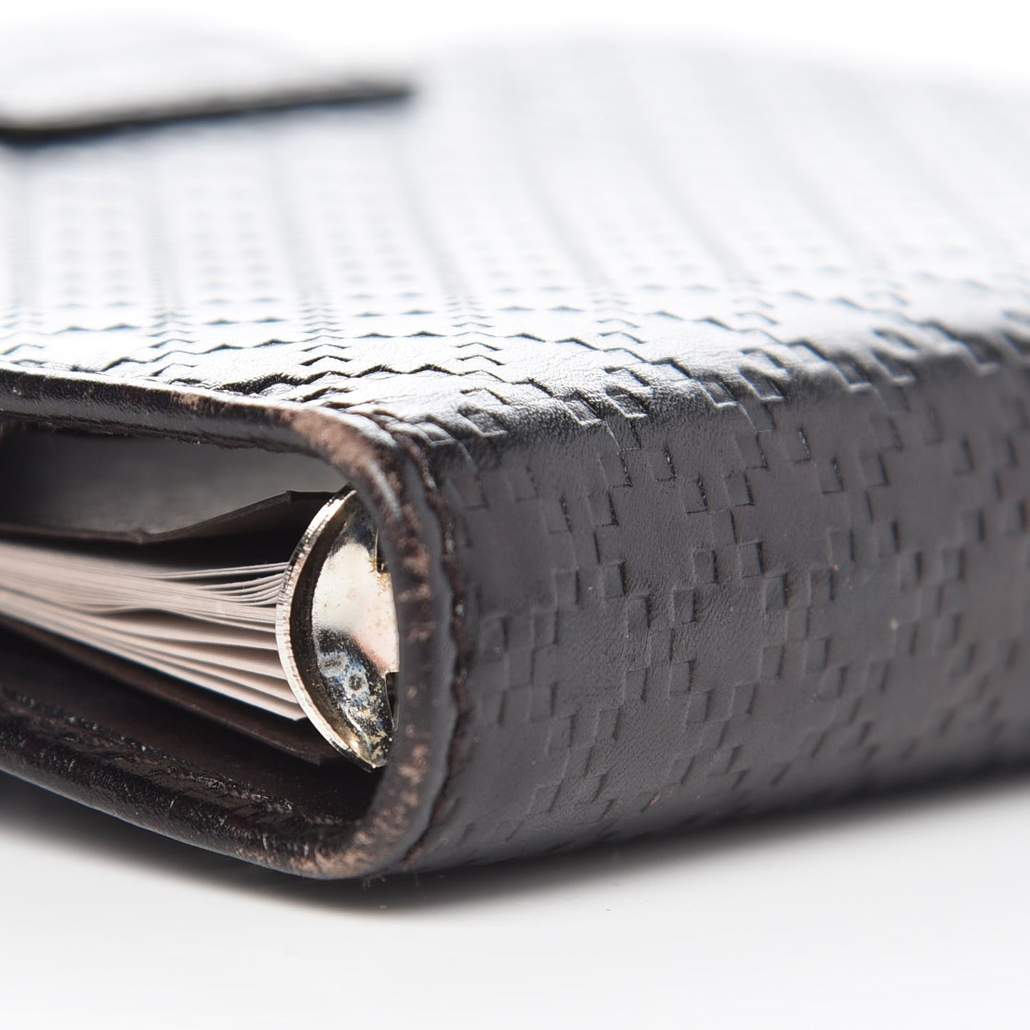 Bright Diamante Standard Agenda Black