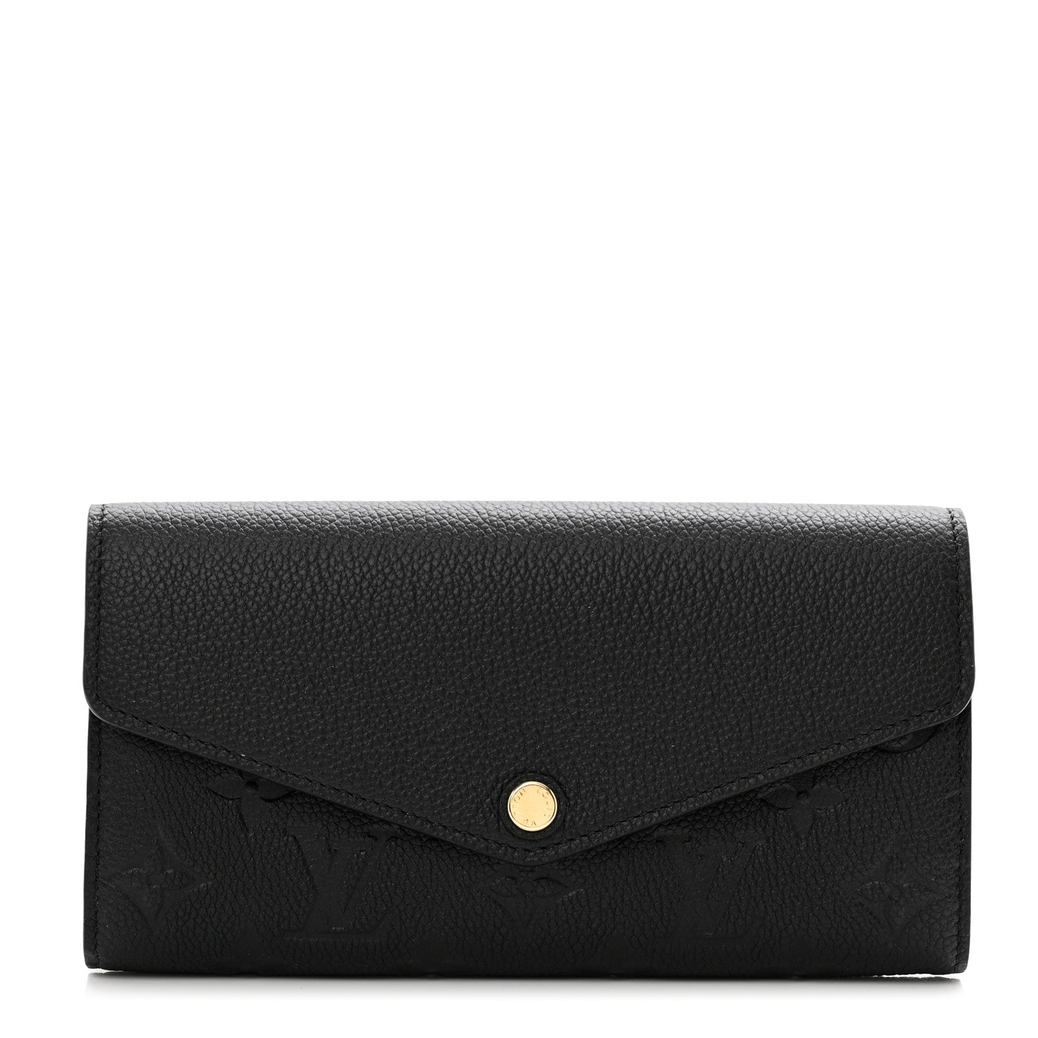 Louis Vuitton Empreinte Sarah Wallet NM Black 1 of 8