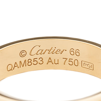 Cartier 18K Yellow Gold 5.5mm LOVE Ring 66 11.5 4 of 5