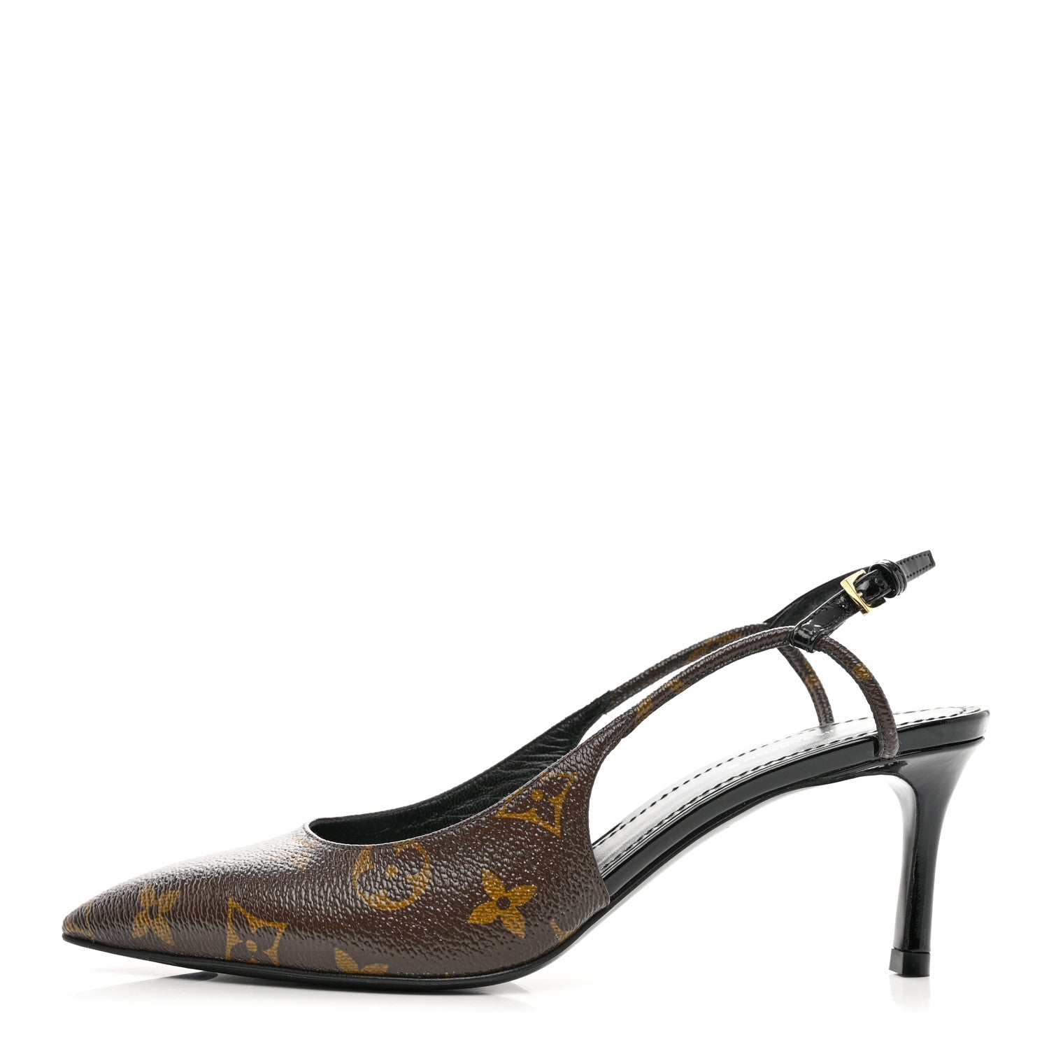 Louis Vuitton Monogram Cherie Slingback Pumps 36 1 of 9