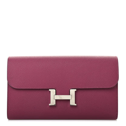 Hermes Epsom Constance Long Wallet Tosca 1 of 6