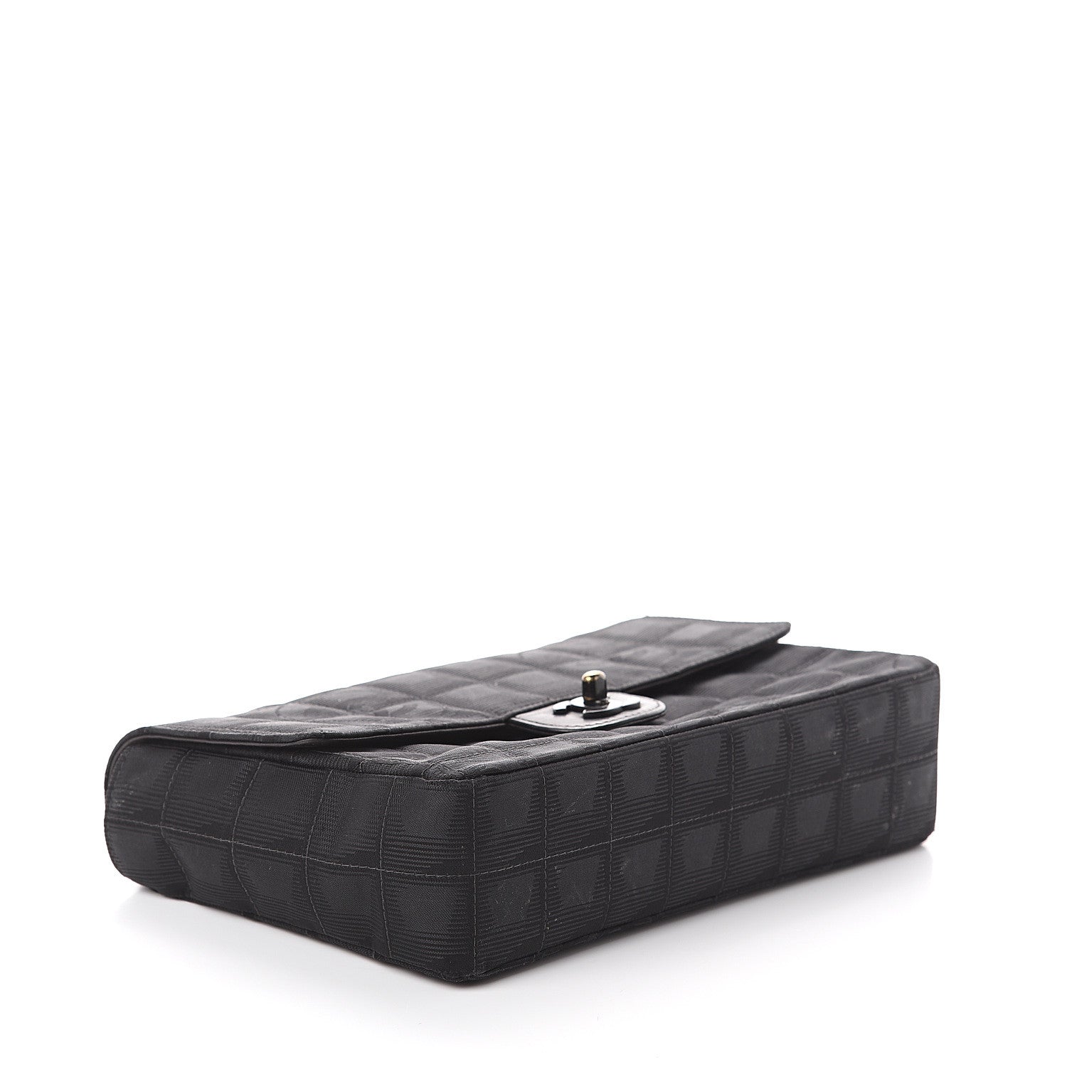 Chanel Nylon Medium Travel Flap Black 3 of 9