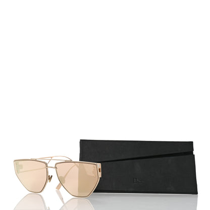Christian Dior Clan 2 Aviator Sunglasses Gold 8 of 8